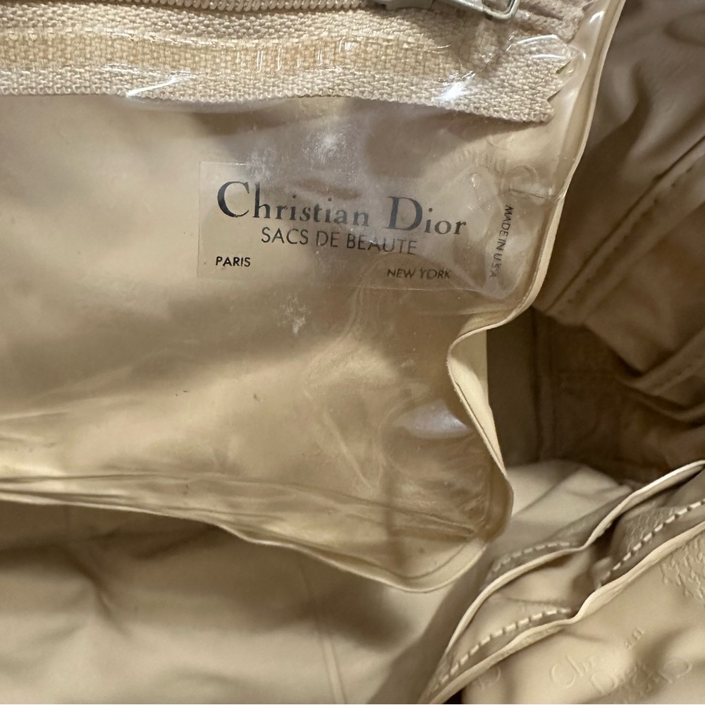 Vintage Dior Sacs De Beaute toiletries cosmetics bag - Picture 3 of 10